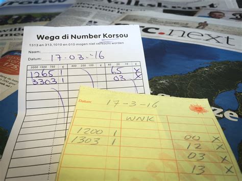 wega de nummer de curacao.